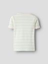 Mädchen T-Shirt Gestreift mit Spitze 2