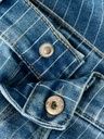 Jeans-Shorts schmal Streifen 2