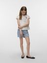 Mädchen T-Shirt mit kleinem Brustdruck 2