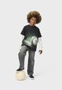 Jungen-T-Shirt mit Fussball-Print 2