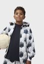 Jungen Kapuzenjacke mit Fussball-Print 3