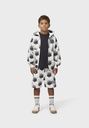 Jungen Kapuzenjacke mit Fussball-Print 7
