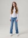Mädchenjeans Skinny Fit Bootcut Polly 3