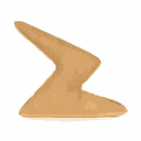 Plüschfigur goldener Blitz 5