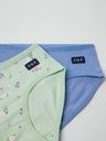 2-Pack Mädchen Unterhosen geblümt 2