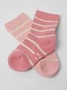 2-Pack gestreifte Kindersocken Bio-Baumwolle 2