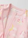 Baby-Pyjama Reisverschluss Einhorn-Print 4