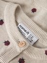 Baby Strickjacke mit Marienkäfer 3