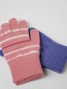 2-Pack Strick-Fingerhandschuhe Kinder 2