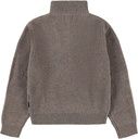 Mädchen Strickpullover mit hohem Kragen 3