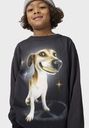 Knaben Langarmshirt mit Hunde-Print 2