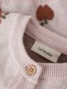 Baby Strickjacke Apfeljacquard 3