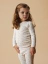 Mädchen Langarmshirt Rippe Blümchen 4