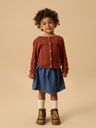 Mädchen Strickjacke mit Struktur 4
