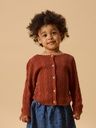 Mädchen Strickjacke mit Struktur 5