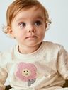 Baby Sweatshirt mit Blume 4