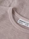 Langarmshirt aus Merinowolle Uni 3
