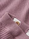 Gestrickte Hose mit ausgestelltem Bein 3