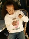 Mädchen Sweatshirt Popcorn Druck 4