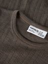 Langarmshirt aus Merinowolle Uni 3