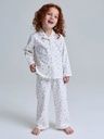 Weicher Kinder-Pyjama Blumenprint 2-Teiler 2