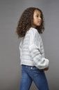 Mädchen Jeans Tiefer Bund Gesässtaschen 4