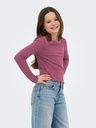 Mädchen Langarmshirt mit welligem Abschluss 4