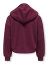 Sweatjacke mit Kapuze Herz Stickerei 2