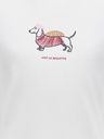 T-Shirt mit Dackel Druck 3