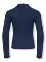 Langarmshirt mit Stehkragen gerippt 3