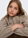 Mädchen Jacke meliert 7