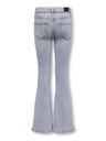 Mädchen Jeans mit ausgestelltem Bein 3