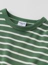 Gestreiftes Kinder-Langarmshirt Bio-Baumwolle 3