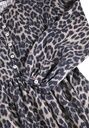 Mädchen Langarmkleid mit Leo-Print 4