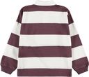 Jungen Rugbyshirt mit Streifen 5