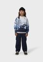 Jungen Sweatshirt mit Stadt-Hunde-Motiv 2