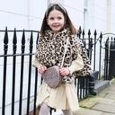 Leopard Herz-Handtasche 2