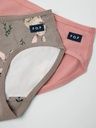2-Pack Mädchen Unterhosen Hasen-Print 2