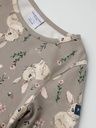 Mädchen-Langarmkleid mit Hasenmotiv 2