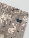 Mädchen Leggings mit Hasenmotiv 2