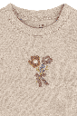 Baby Sweatshirt mit Blumenstickerei 3