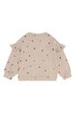 Mädchen Sweatshirt mit Herzstickerei 2