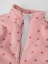 Mädchen Fleecjacke mit Punkten 3
