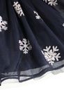 Mädchen Langarmkleid mit Tüll 4