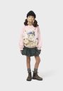 Sweatshirt Mädchen mit Puma-Print 2
