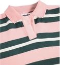 Mädchen-Sweatshirt gestreift mit Polokragen 5