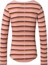 Rippstrick Mädchen-Langarmshirt mit Streifen 2