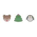 3-Pack Rentier-Magie-Haarklammern 3