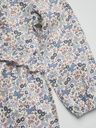 Langärmliges Mädchenkleid mit Blumenmuster 3