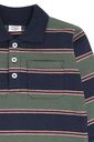 Langarmshirt mit Polokragen Gestreift 3